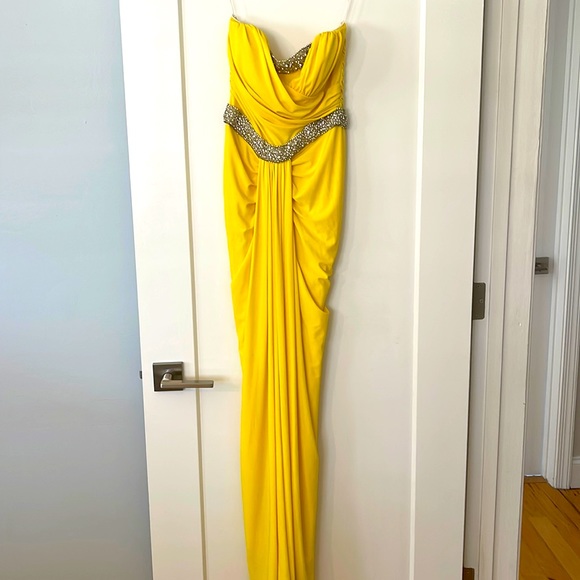Yellow Prom Dress - Picture 1 of 6